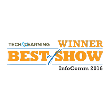 For their success in the classroom, the TRUTOUCH interactive display was named a Best of Show at InfoComm 2016 by Tech&Learning